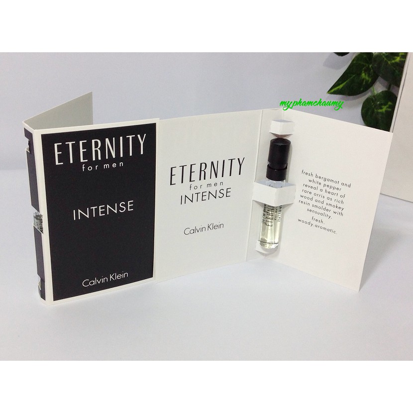 Mẫu Thử Nước Hoa Vial Nam Calvin Klein Eternity Intense