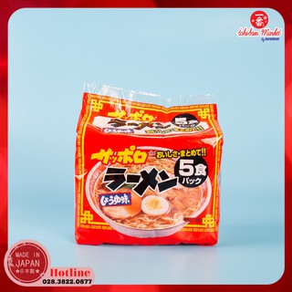Mì sapporo Ichiban vị nước tương 5 gói