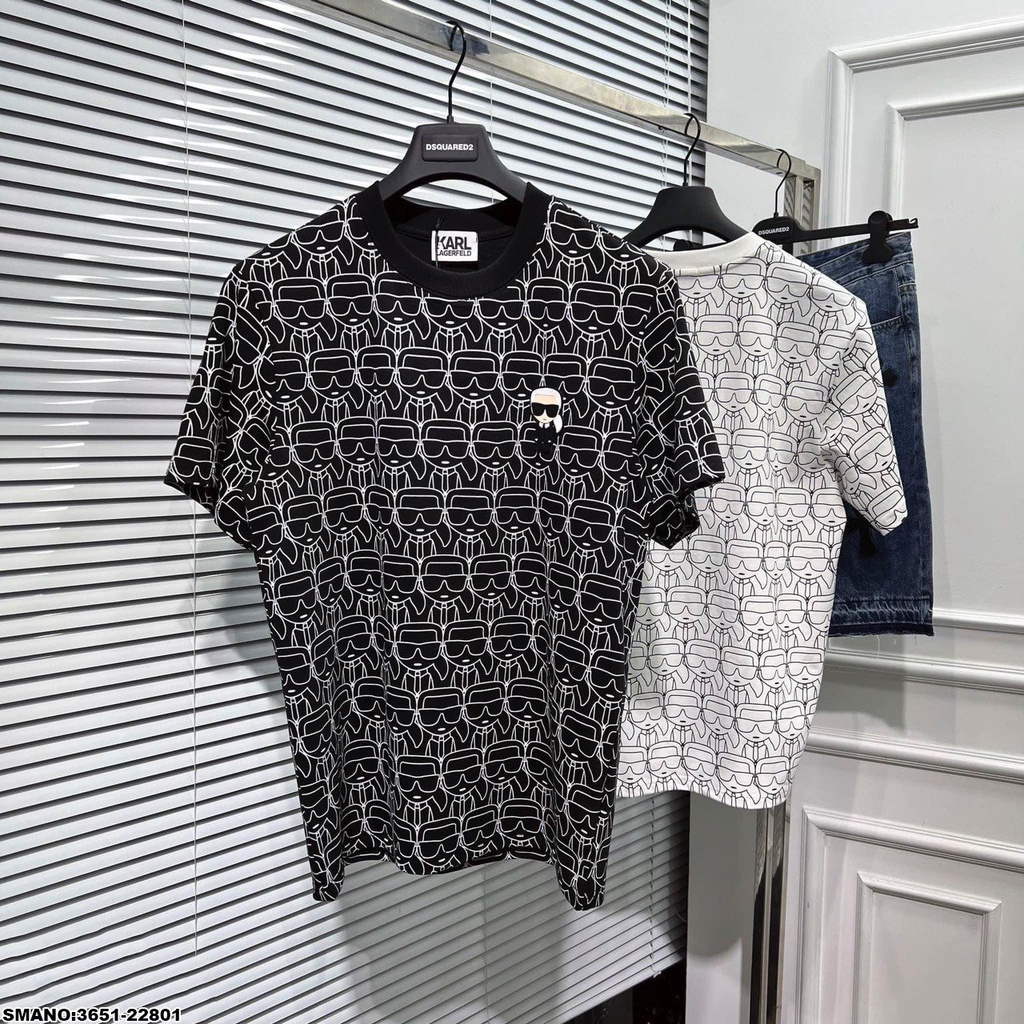 Áo Phông Nam Fendi In Hình Họa Tiết Cực Chất - Áo Thun Nam Nữ Fendi Chất Cotton Thoáng Mát In Hình Họa Tiết