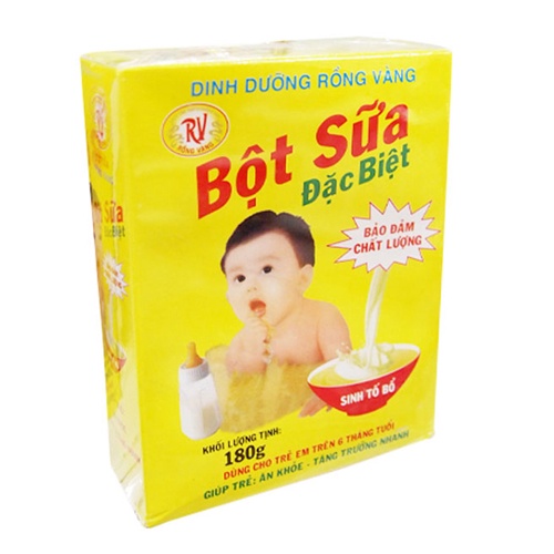 Bột Sữa Dinh Dưỡng Rồng Vàng tuổi thơ - cho bé từ 6 tháng tuổi 180gr