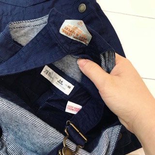 Yếm kaki Zara dư xịn