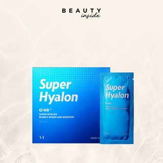 브이티 Mặt nạ sủi bọt sạch nhờn lỗ chân lông VT Super Hyalon Bubble Sparkling Booster 10ml 10 miếng