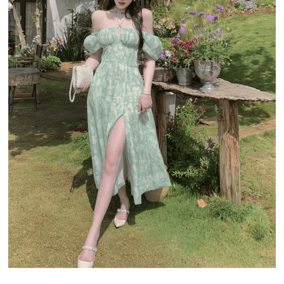 HÀNG QUẢNG CHÂU CẬP BẾN -- SALE HOT MẪU ĐẦM VOAN CHẺ VÁY 2 KIỂU MẶC TRỄ VAI HOẶC CÓ TAY SIÊU XINH UP