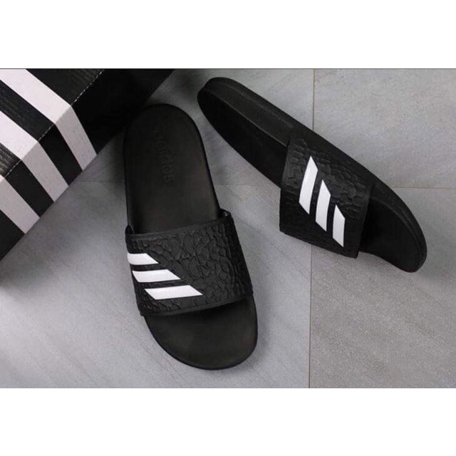 Dép adidas quai gân 3 sọc