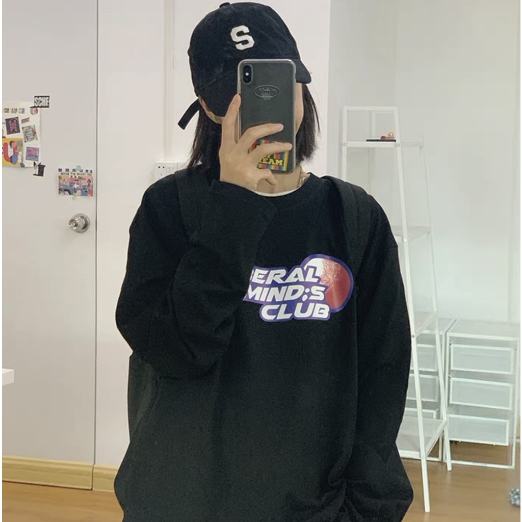 Áo thun tay dài form rộng NEKO.SG, Áo thun Streetwear Ulzzang SWT27