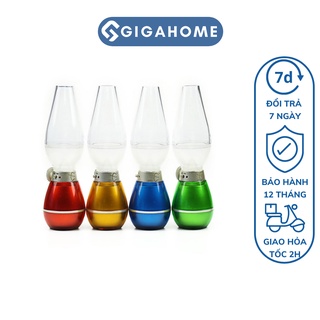 Đèn Dầu Cảm Ứng Điện Tử Led GIGAHOME Thổi Là Tắt, Sạc USB, Dùng Thờ Cúng 2304