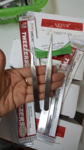2 nhíp nối mi vertus chính hãng