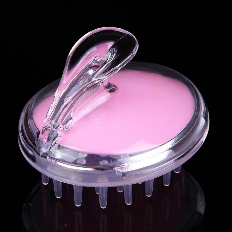 1 Lược Gội Đầu Bằng Silicon Mềm Chăm Sóc Da Đầu