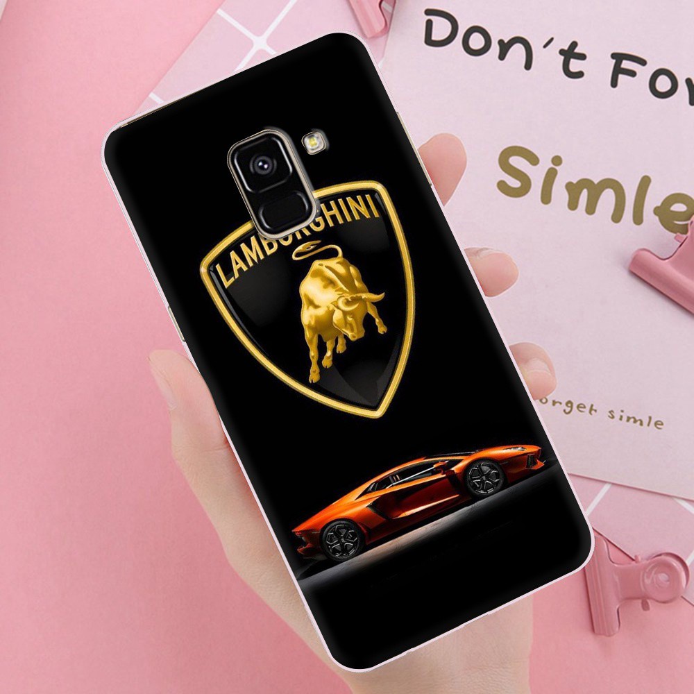 Ốp Điện Thoại Tpu Mềm Chống Rơi In Logo Lamborghini Cho Samsung S9 Plus S10 Lite S10 Plus S10 S10E