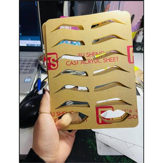 KHUÔN TẬP VẼ LÔNG MÀY, MÔI
