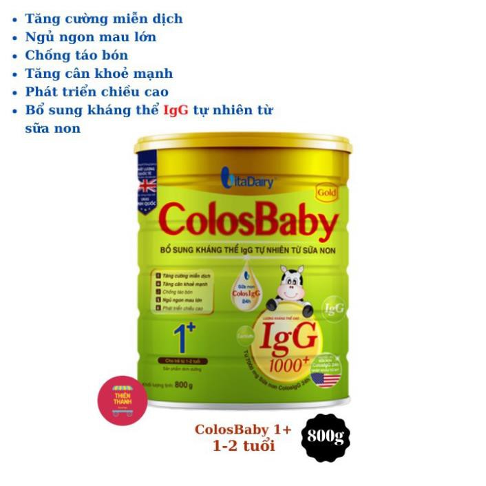 Sữa bột Colosbaby Gold 1+ 800G