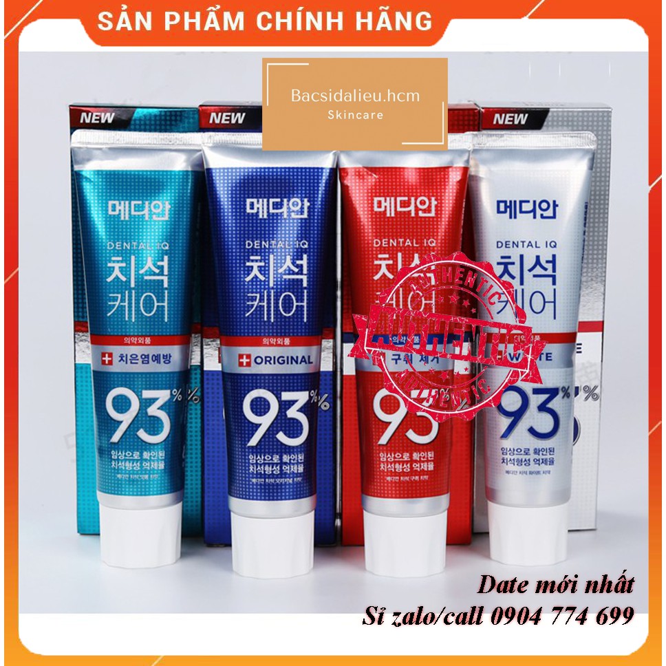 Kem Đánh Trắng Răng MEDIAN 93% HÀN QUỐC 120gram