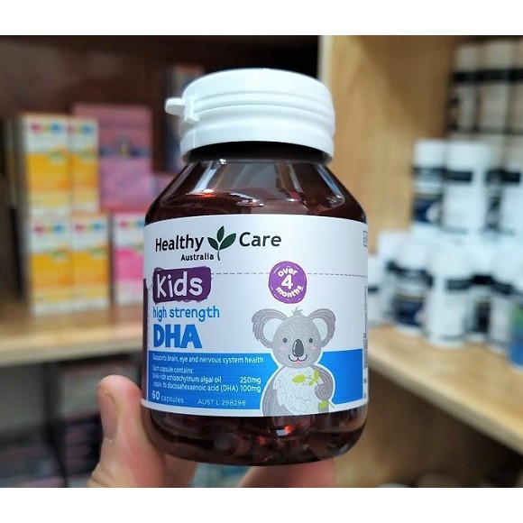 DHA cho bé HEATHY CARE / Hộp 60 viên