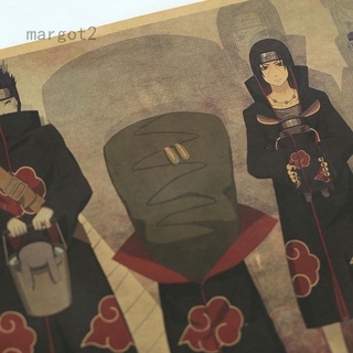 Poster hình nhân vật Naruto Akatsuki 2021