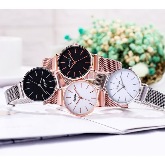 Đồng hồ thời trang nữ Kasiqi K01 dây nam châm vĩnh cửu cực đẹp, mỏng chỉ 7mm, thiết kế lịch lãm hiện đại | BigBuy360 - bigbuy360.vn