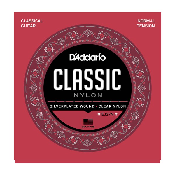 Dây đàn Guitar Classic D’Addario EJ27N Nylon (Phân Phối Chính Hãng)