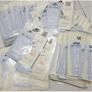 [Set 10] Bill Giày Nam Nữ Full Phụ Kiện 25k