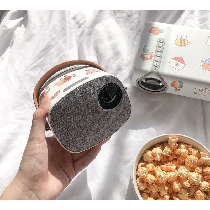 Máy chiếu YG230 có KẾT NỐI KHÔNG DÂY 2023 Máy chiếu Mini Moonie LED Lejiada 1080p