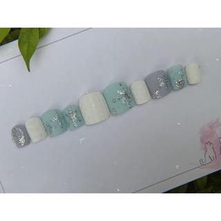 Móng úp thiết kế hoạ tiết nổi noel