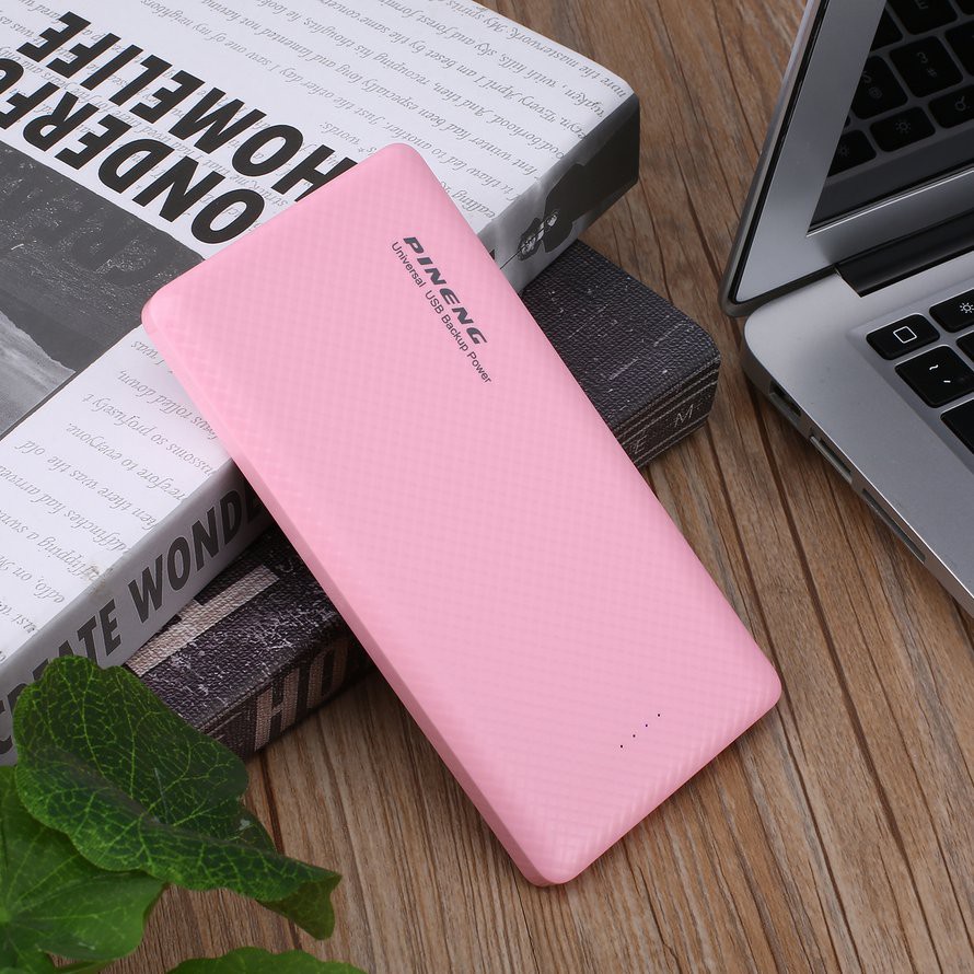 Pin sạc dự phòng PINENG PN-958 10000mAh 2 cổng sạc USB hỗ trợ sạc nhanh chất lượng cao