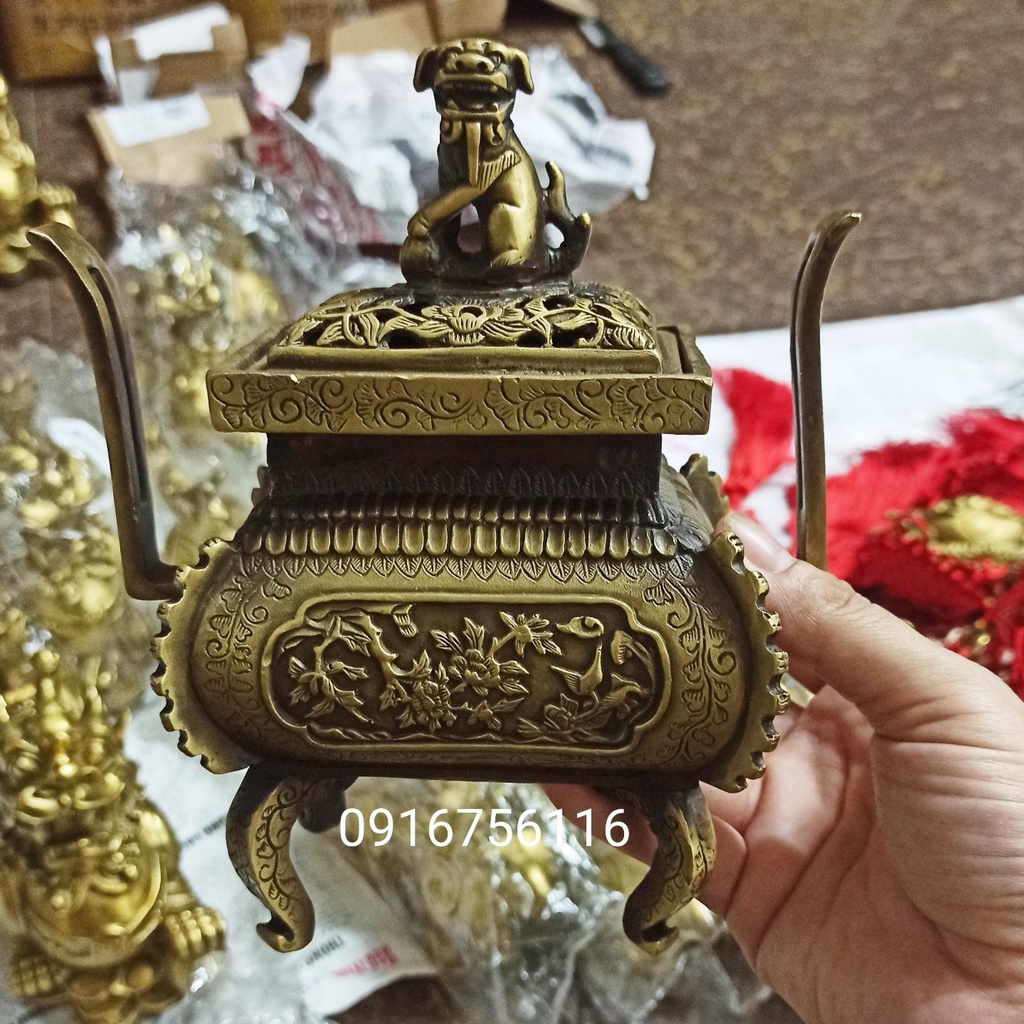 Đỉnh Lư Đồng Xông Trầm Hương