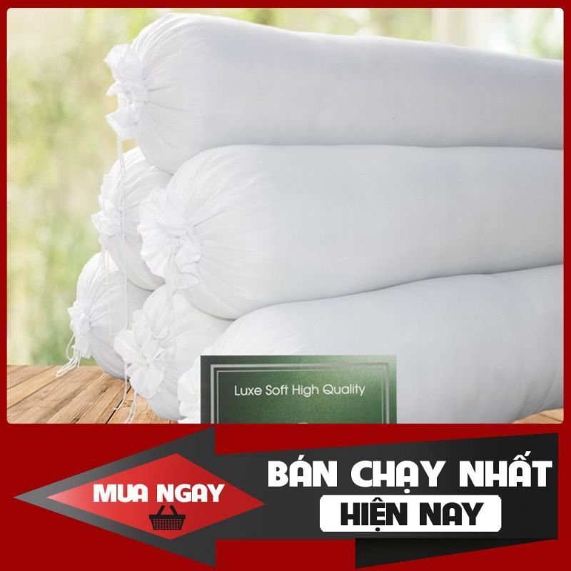 Ruột gối ôm bông ép (gối hơi) được đóng gói chân không đặc trưng, tiết kiệm diện tích, dễ dàng sử dụng