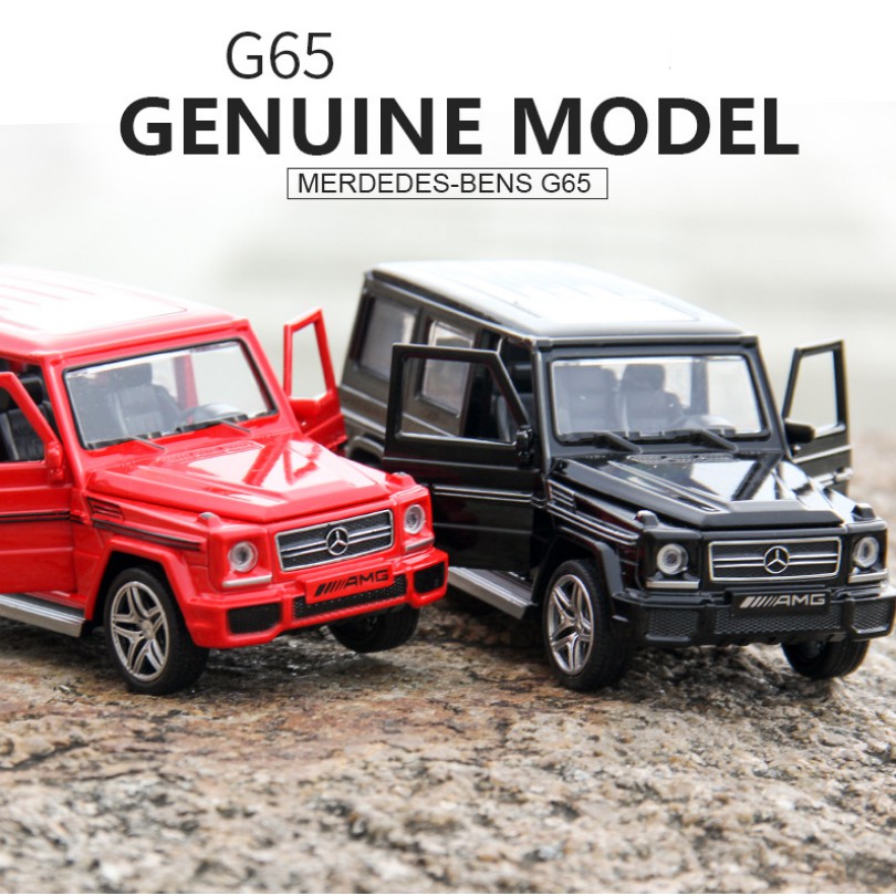 Mô hình xe ô tô đồ chơi Mercedes AMG G65 tỉ lệ 1:32 bằng kim loại đồ chơi trẻ em