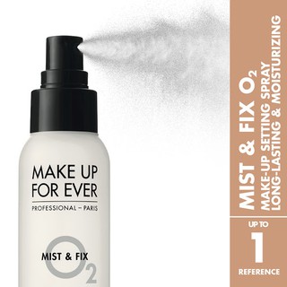 Xịt cố định lớp trang điểm make up for ever mist & fix make up setting spray 15ml