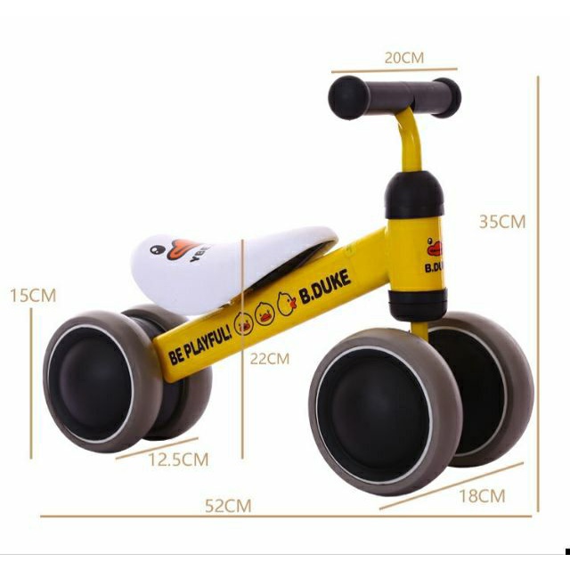 Xe Chòi Chân Cho Bé 1 Tuổi Đến 2 Tuổi SUPER WARRION, Xe Chòi Chân 3 In 1