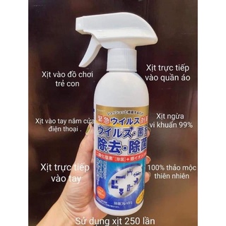 Xịt diệt khuẩn Toamit Nhật Bản an toàn và hiệu quả