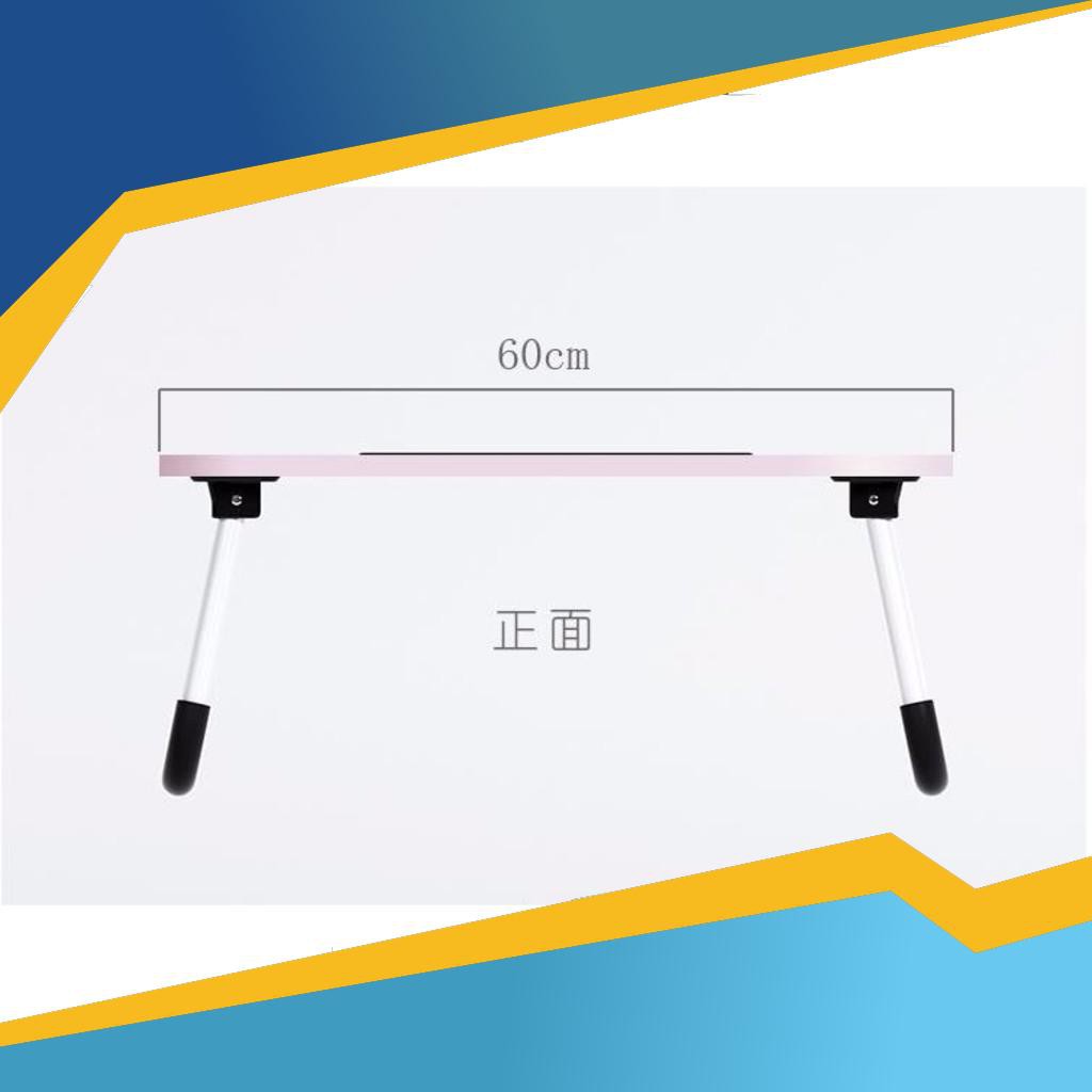 Bàn học mini chân gập - Có khe cắm Ipad - Điện thoại cho bé tập tô