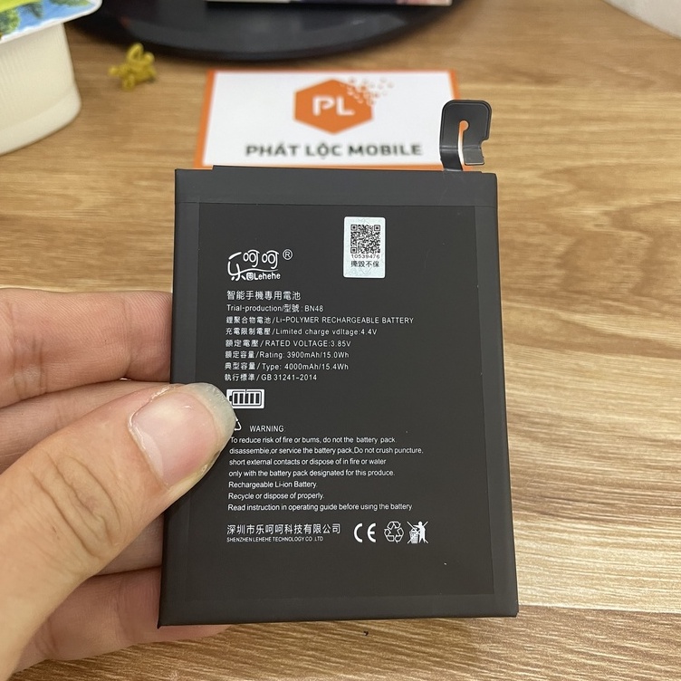PIN Lehehe Xiaomi redmi note 6 Pro Mã BN48 Chất lượng cao