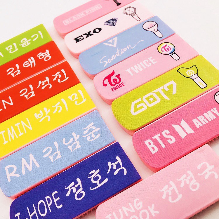 Lược gấp hình biểu tượng nhóm nhạc KPOP BTS EXO / seventeen / blackpink | BigBuy360 - bigbuy360.vn