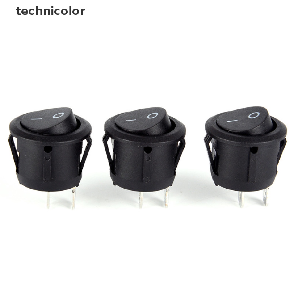 1 Công Tắc ON-OFF Tròn 2 Chấu + Vỏ Bọc Chống Nước Cho Xe Hơi