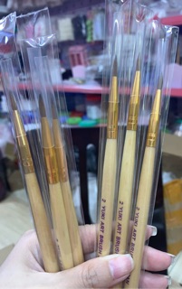 Cọ vẽ hoa nổi, cọ đắp hoa bột nổi 3Dj