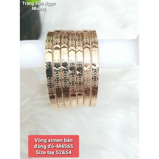 Vòng ximen đồng đỏ khóa lưỡi gà-M4565