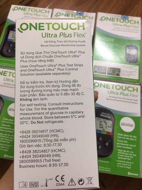 Máy thử đường huyết OneTouch Ultra Plus Flex