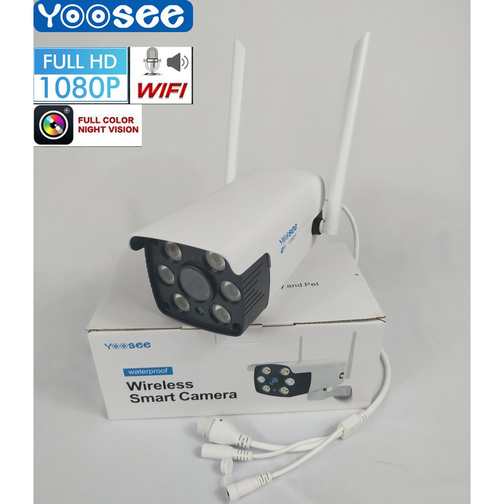 Camera ngoài trời YooSee 2anten 2.0mpx- W002 FullHD 1080 Pixel | BigBuy360 - bigbuy360.vn