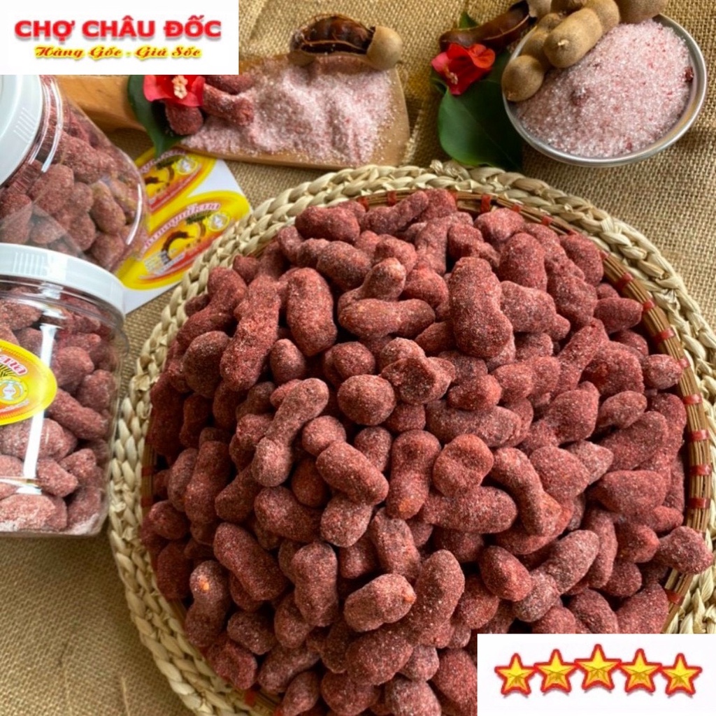 500gr Me Lắc Xí Muội Thái Lan Chua Chua Ngọt Ngọt Mặn Mặn