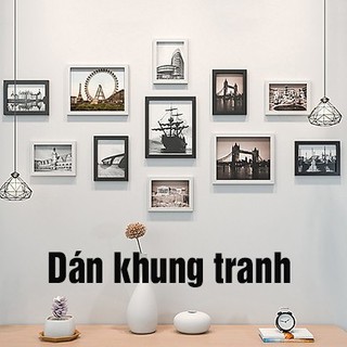 Bộ miếng dán ghép đôi, miếng dán tranh ảnh