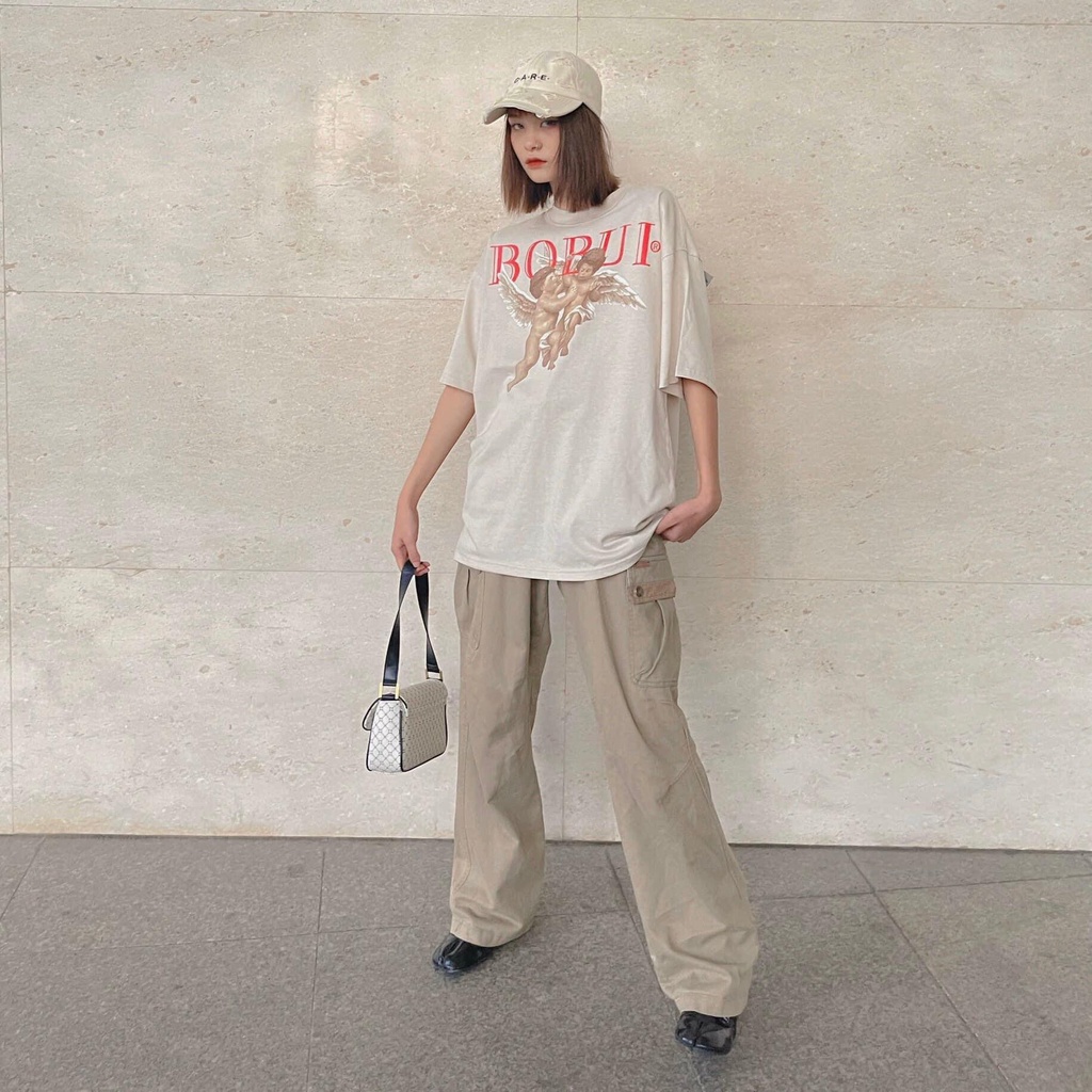 Áo thun BoBui 2ANGLES KEM, ĐEN WASH chuẩn real 100% Full bọc tag | BigBuy360 - bigbuy360.vn