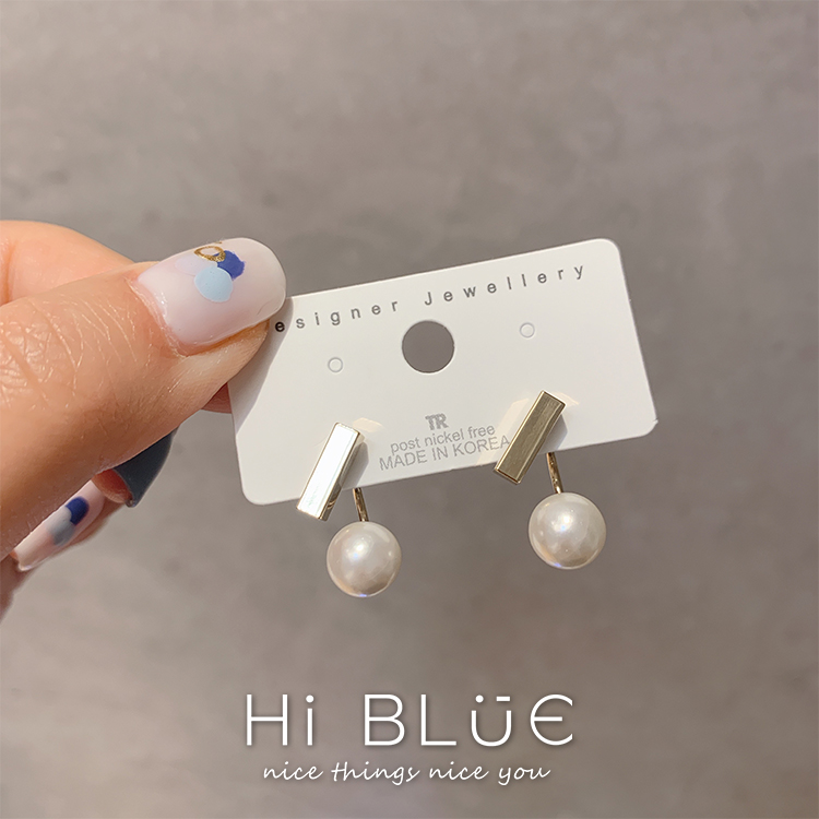 Hoa Tai Ngọc Trai Thời Trang Phong Cách Hàn Quốc Cho Nữ