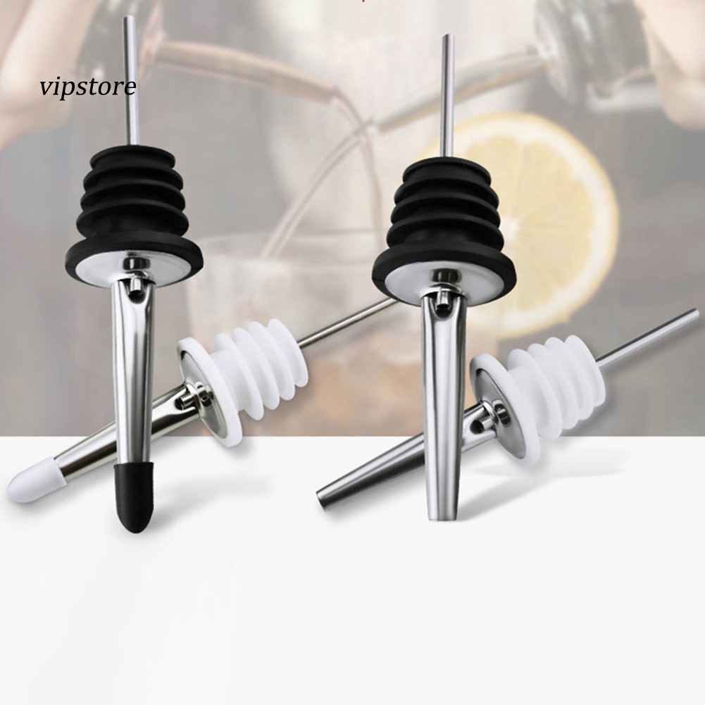 Set 6 Vòi Rót Rượu Bằng Thép Không Gỉ Tiện Dụng