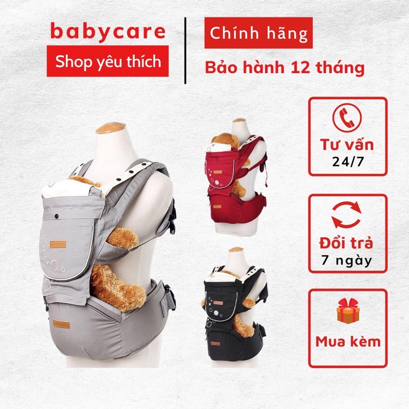 {FREE SHIP} Địu ngồi cao cấp Aimama cho bé trai/bé gái