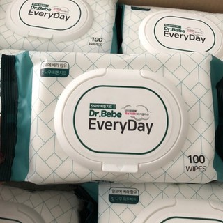 Khăn ướt đa năng Dr.Bebe Everyday 100 miếng