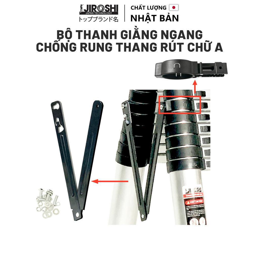 Bộ Giằng giảm rung tăng an toàn cho thang rút chữ A JIROSHI , Phụ kiện thang rút chữ A