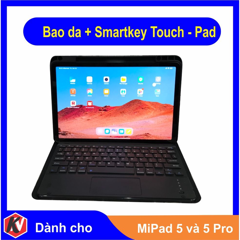 Bộ Smart key touch pad blutooch, cover bao da,  mouse  cho máy tính bảng Mipad5, Mipad5 Pro- Nam Khanh | WebRaoVat - webraovat.net.vn