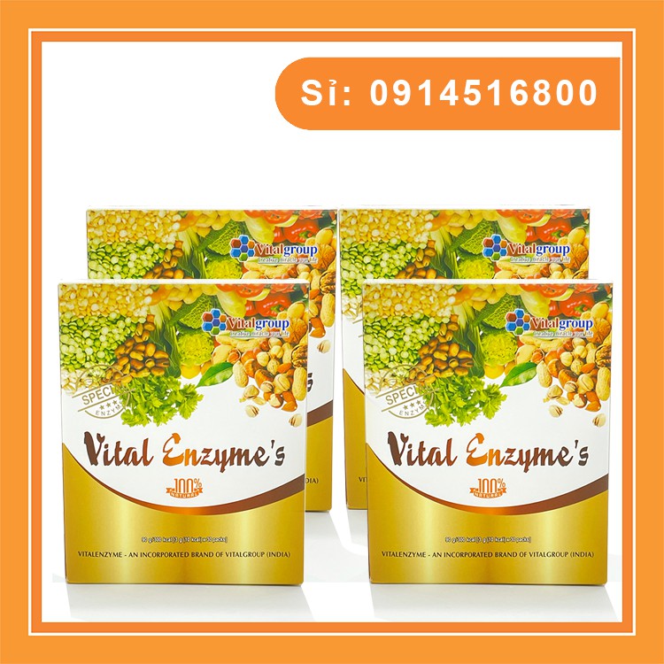 [COMBO 4 HỘP]  Vital Enzyme Hàn Quốc Bổ Sung Enzym tự nhiên