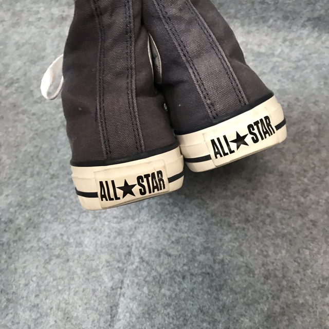Giầy Converse real 2hand secondhand cổ cao màu xanh than