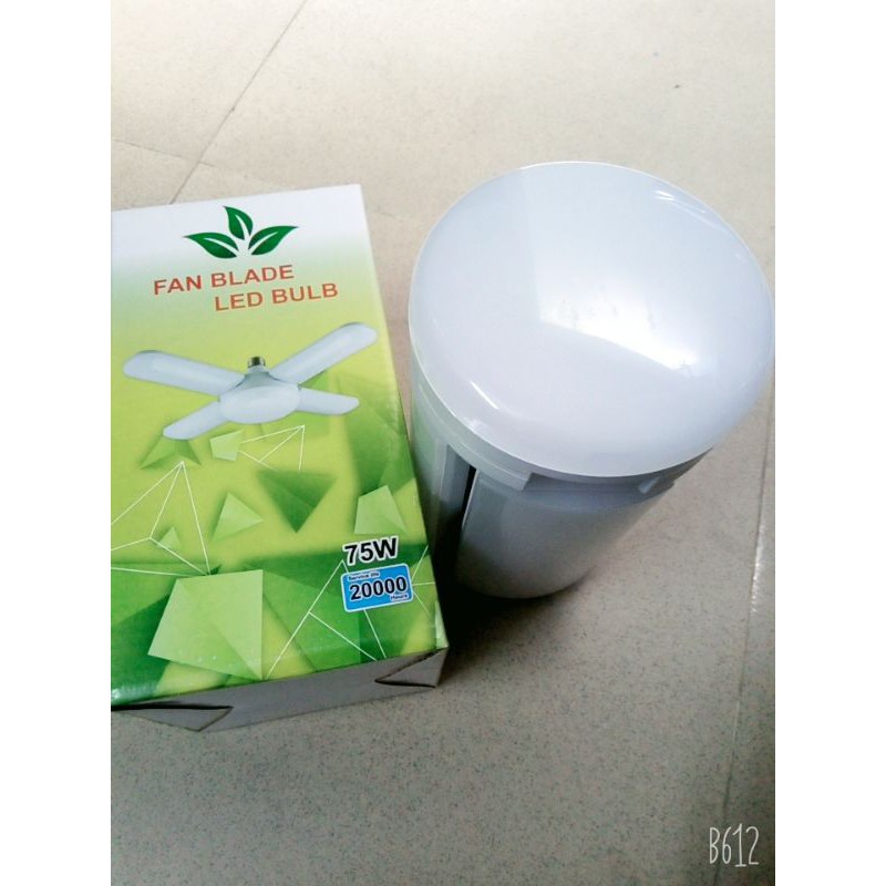 Đèn led cánh quạt 75W(4 cánh quạt + tâm đèn)